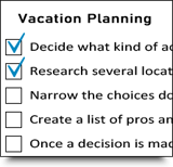 checklist example