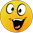 crazy smile emoji